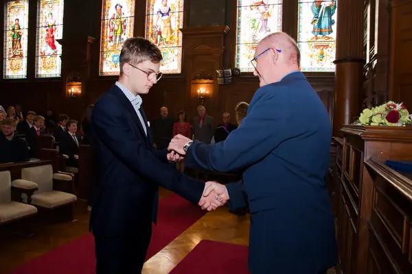 Předání maturitních vysvědčení, 12. 6. 2026