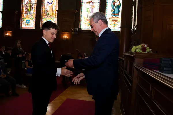 Předání maturitních vysvědčení, 12. 6. 2026