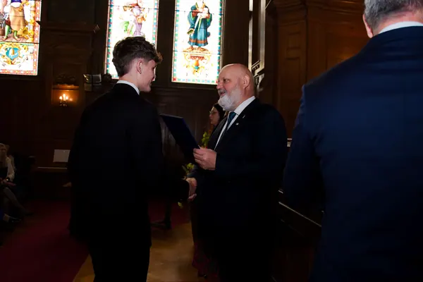 Předání maturitních vysvědčení, 12. 6. 2026