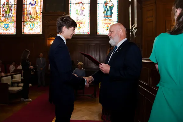 Předání maturitních vysvědčení, 12. 6. 2026