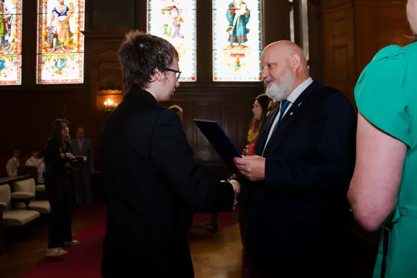 Předání maturitních vysvědčení, 12. 6. 2026